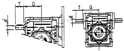 NMRV型蝸桿減速機(Q-JF 01-1999)
