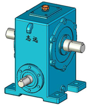 WD蝸桿減速器實(shí)體模型（JB/ZQ4390-79）